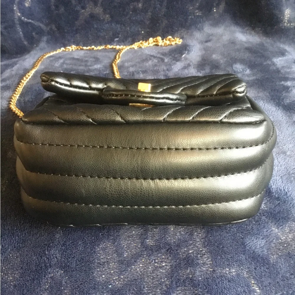 Mibasies Black and Pink Toddlers Mini Bag